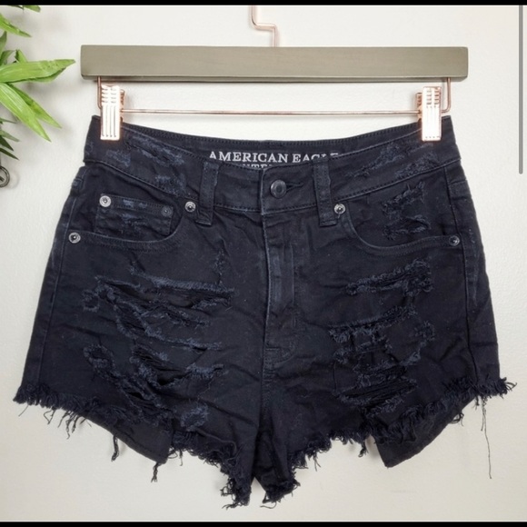 American eagle high rise shorts - Picture 2 of 5